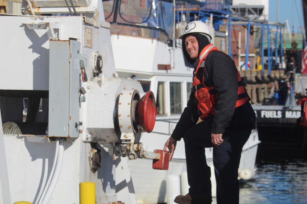 Lowering Lifeboat