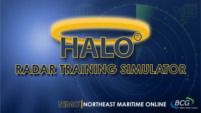 HALO, radar training simulator, online radar observer course, online maritime education, online maritime training, online maritime examination, online maritime licensing